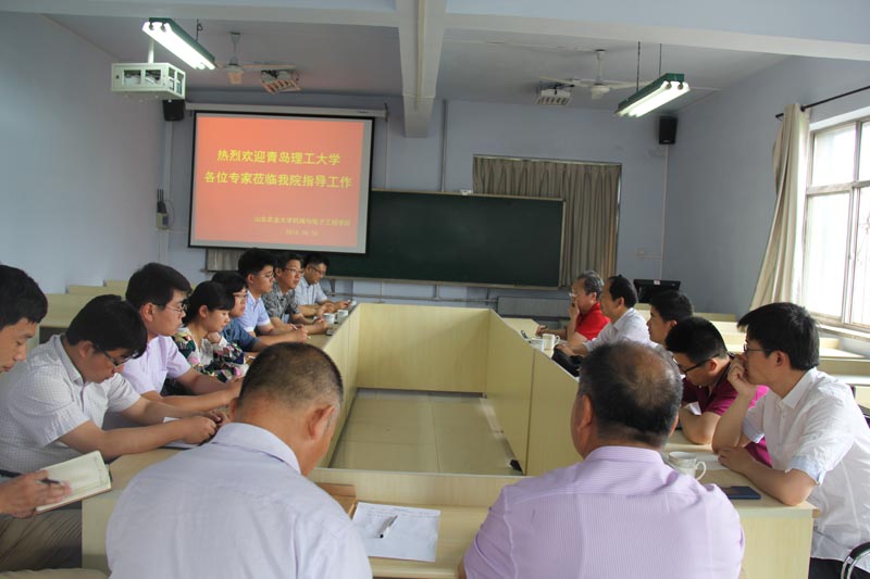 青島理工大學(xué)汽車與交通學(xué)院宋年秀副院長(zhǎng)一行來我院學(xué)習(xí)交流